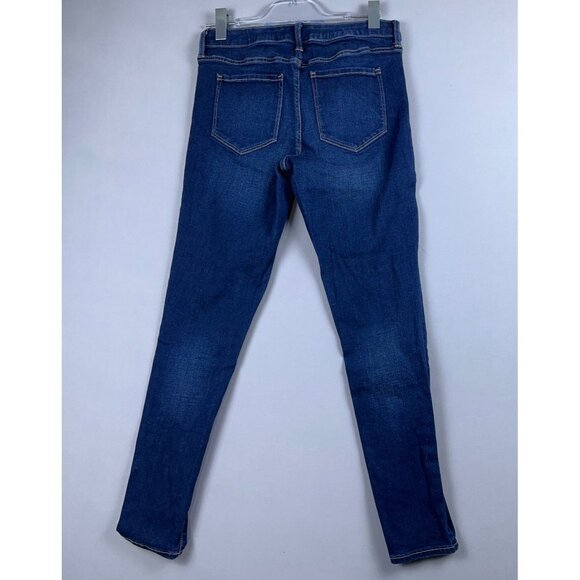Gap Skinny Jeans Universal Legging Womens Size 10/30 Long Mid Rise Stretch Blue - Picture 2 of 13